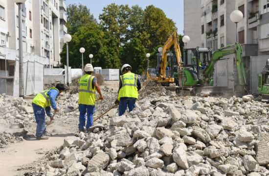 strani radnici na gradilištu